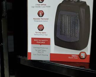 (2) Compact ceramic heaters
