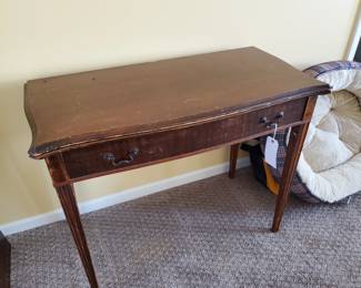 Desk table combination