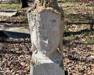 	#135	Concrete buddha	 $30.00 				