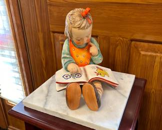 	#87	Hummel "Book Worm"	 $225.00 				