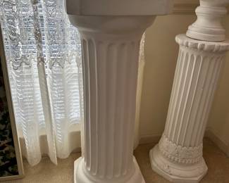 	#56	Plaster pedestal 36"H	 $40.00 				