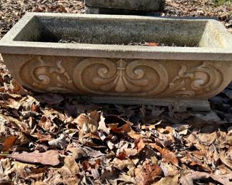 	#131	Concrete planter	 $30.00 				