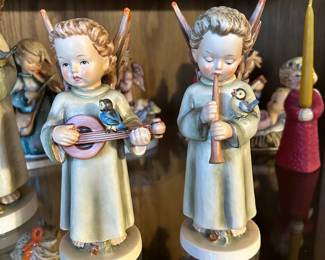 	#111	Hummel "Harmony Guitar and Flute" 8" each with 1 box	 $100.00 				