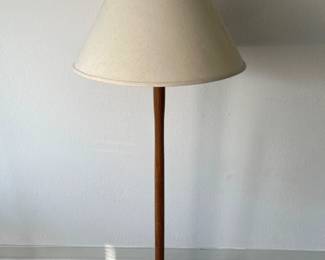 MCM Teak Wood Table Lamp - 55"T