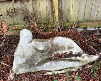 Lounging Statue - Hollow Composite Material - 5ft Long