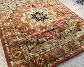 NEW 100% Wool Nourison Jaipur Collection Area Rug - 9'9" x 7'9"