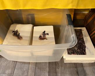 Wonderful art by Ray Wolf, listed artist - 1000's of quality lithos the artist never got to hand sign and LOTS more that are signed and numbered.