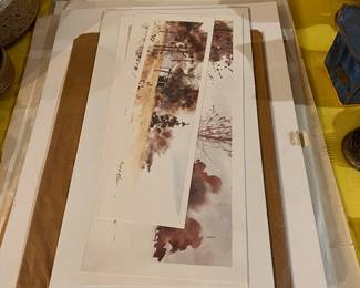 Signed originals and lithos