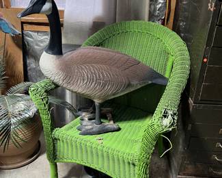 lawn and yard items, goose decoy