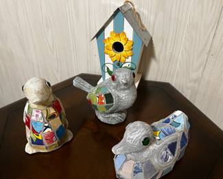 Mosaic garden decor