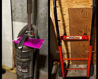 Shark vacuum 
Hand trucks