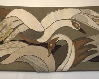 Helen Webber Signed Tapestry 36” x 72”