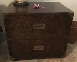 Oriental Style Nightstands (2)