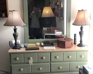 Long painted Dresser