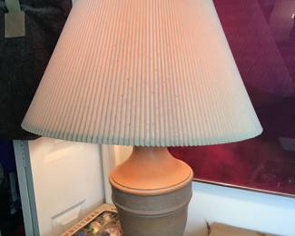 Pottery Lamp