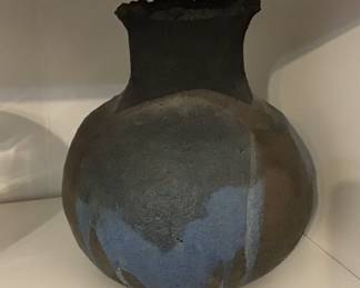 Charlie Brown Raku Jug