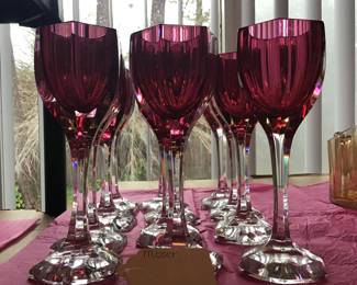 Beautiful Antique Moser Glass