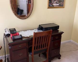 Dwight Eisenhower used to have a desk very similar to this one.