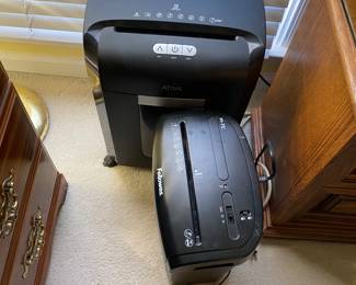 When it comes to unwanted documents this machine totally shreds.