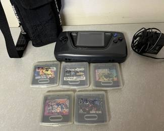 Swag game gear with games included. Tested and it works.