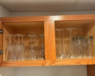 Crystal stemware 