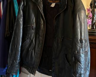 Leather jacket 