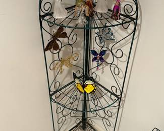 Whimsical corner stand 