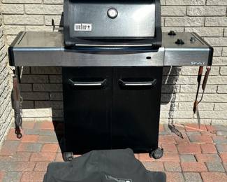 Very nice Weber barbecue with cover