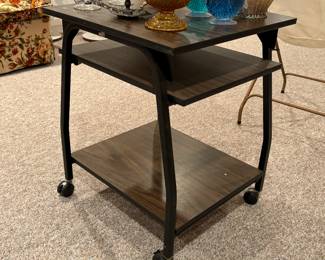 Mid century bar cart 