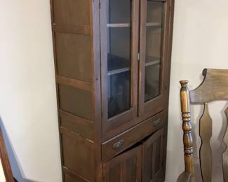 Antique china hutch