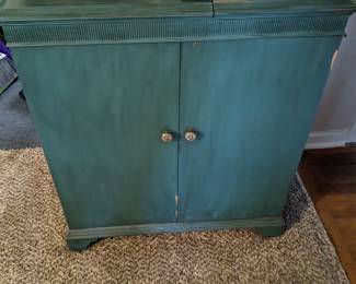 Vintage radio cabinet