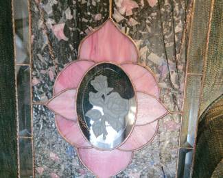 Lovely stain glass wall art