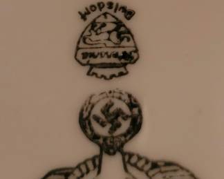 1939 mess platter - white