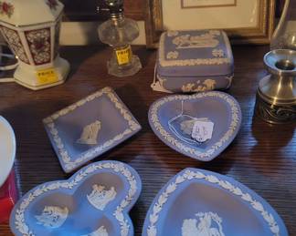 Wedgewood trinket plates