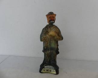 Vintage 1973 Jim Beam "The Original Emmett Kelly 'The Clown'" 4/5 Quart Decanter - 14¼" Tall