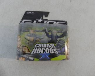 Hasbro GI Joe The Rise of Cobra Combat Heroes Conrad "Duke" Hauser & Cobra Commander - New in Package
