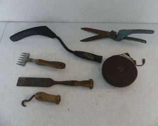 Vintage Farm/Garden Tools - 6 in All