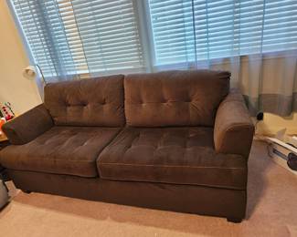 Sofa, $100 on Sunday