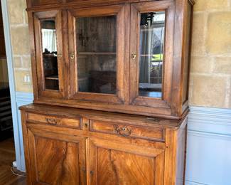 19th Century Antique Hutch Purchased in France 