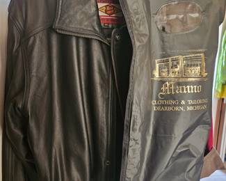 Mens Leather Jacket from Manno Clothing - Dearborn