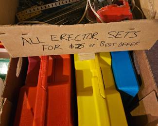 3 Erector Sets