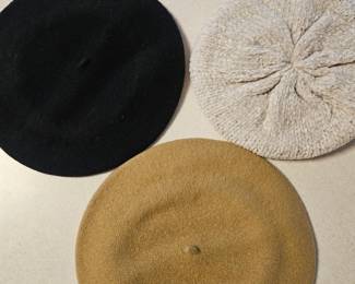 Vintage French and Italian Berets
