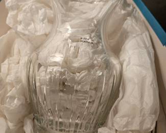 Glass Vase from Portugal and Purchased at Birx London
