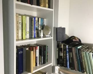 Military books, placques, etc.