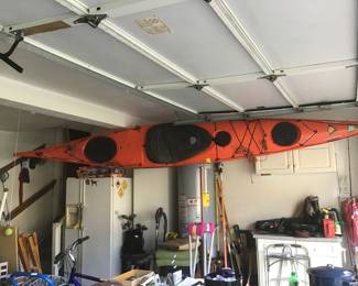 Kayak, lawn & garden items