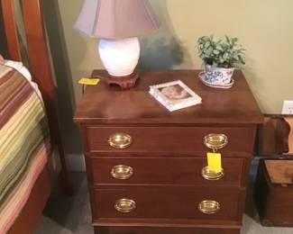 Waterford Furniture Co. 3 drawer end table, etc.