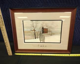 P Buckley Moss  professionally framed and matted some quadruple matted and some double signed