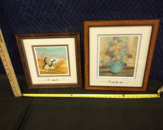 P Buckley Moss  professionally framed and matted some quadruple matted and some double signed