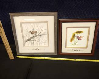 P Buckley Moss  professionally framed and matted some quadruple matted and some double signed