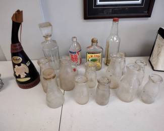 Milk bottle collection and more.